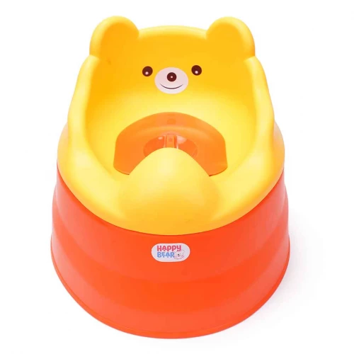 Happy Bear  Bear Potty Seat(Yellow with Orange)