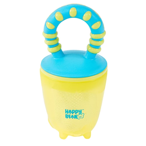 Happy Bear  Fruit Feeder with Extra Mesh (Blue)
