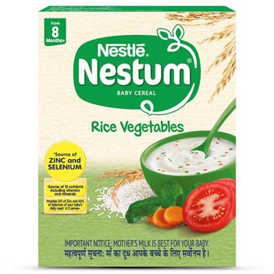 Nestle Nestum Rice Vegetables Baby Cereal